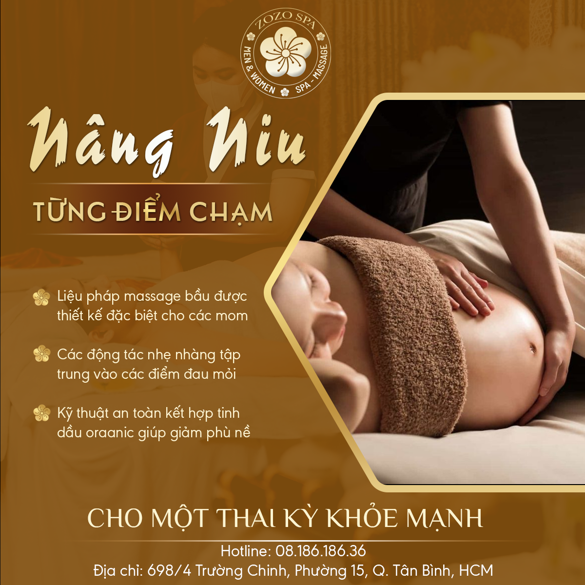 Mang thai có massage body được không ? Những điều cần biết