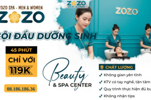 Spa gội đầu dưỡng sinh dành cho Nam