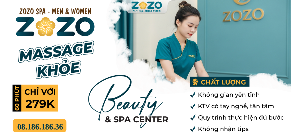 Gợi Ý Tiệm Massage Khỏe Gần Đây Tại Tân Bình – ZOZO Spa